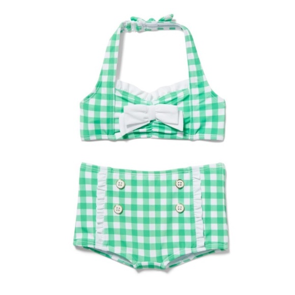 Janie and Jack Other - Janie and Jack 2 Piece Retro Gingham Bikini•NWT